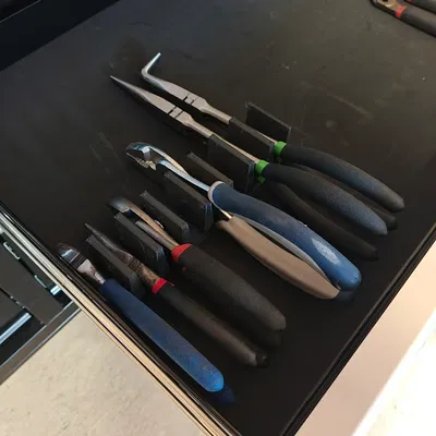 Kệ Đứng Để Kìm Cho Hộp Đồ Nghề (Toolbox Pliers Rack)