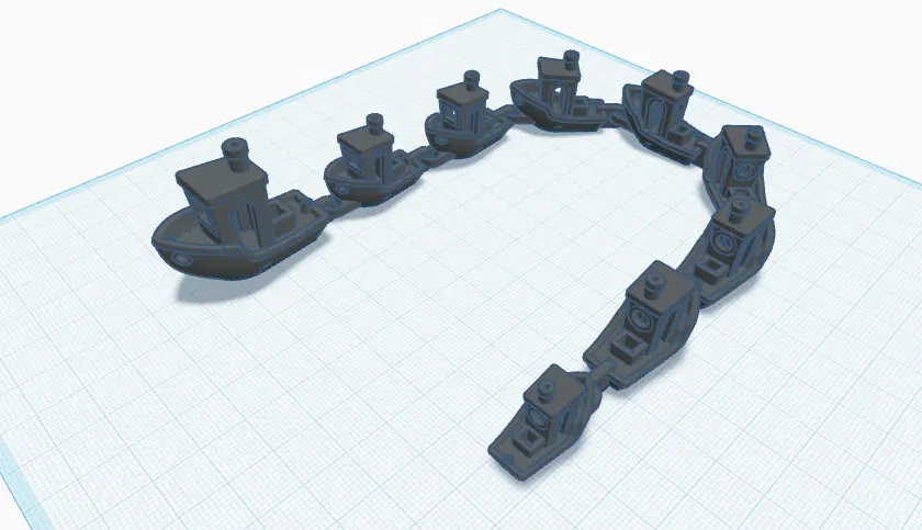 Mô hình đoàn tàu Benchy (Articulated Benchy Train) cực độc lạ - Image 1