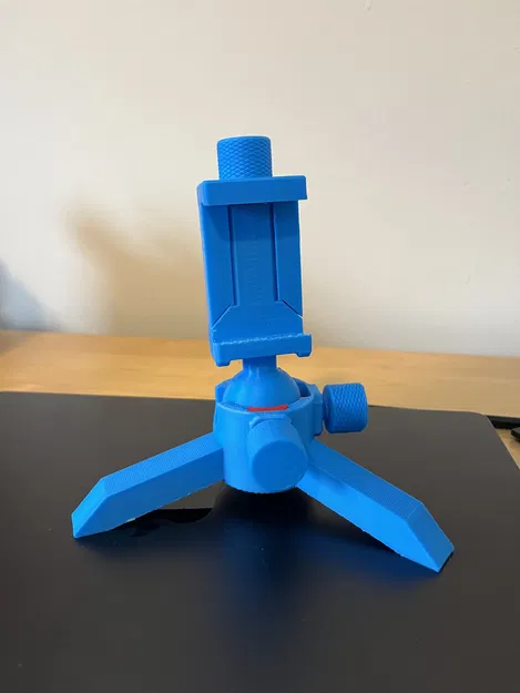 Chân đế điện thoại nhỏ gọn có khớp cầu (100% in 3D được) - Image 1