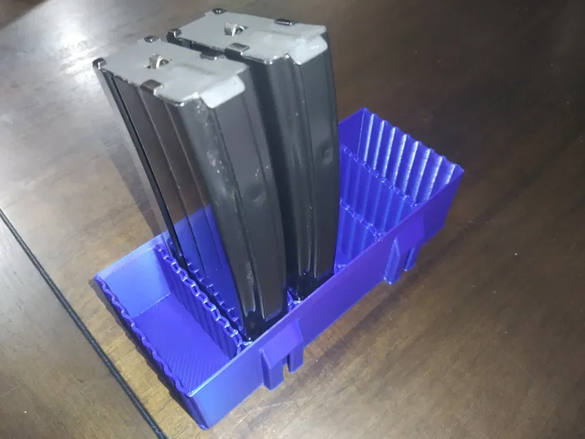 Giá treo 6 băng đạn AR15, gắn tường - Image 2