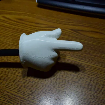 Mô hình gậy chỉ hướng ngón tay độc đáo (Pointing Finger Wand)