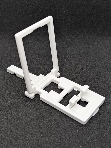 Giá đỡ điện thoại gấp gọn điều chỉnh được - Print-In-Place - Image 4