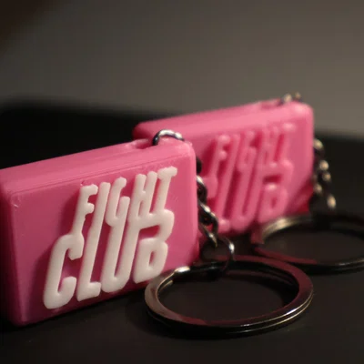 Móc khóa xà phòng Fight Club (Fight Club Soap Keychain)