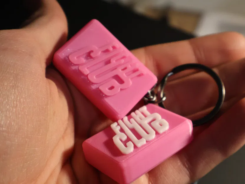 Móc khóa xà phòng Fight Club (Fight Club Soap Keychain) - Image 2