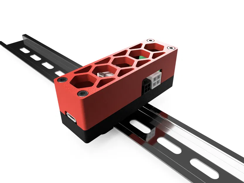 Case gắn DIN Rail cho bo mạch BTT CanBus U2C - Image 3