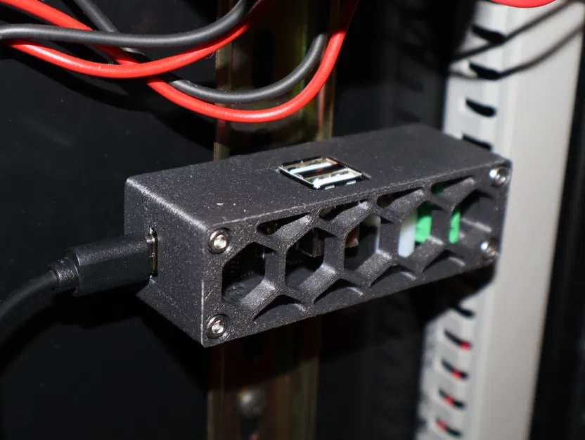 Case gắn DIN Rail cho bo mạch BTT CanBus U2C - Image 8