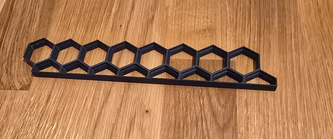 Khung viền bên 8 ô lục giác cho Honeycomb Storage Wall - Tối ưu không gian - Image 1