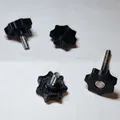 Núm vặn hình sao (Star knob) đủ kích thước M4, M5, M6, M8, M10, M12, M14 - Thumbnail 4