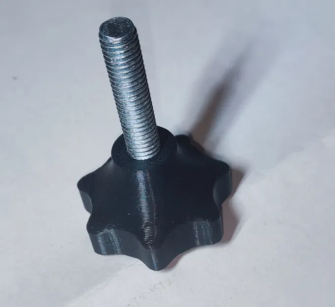 Núm vặn hình sao (Star knob) đủ kích thước M4, M5, M6, M8, M10, M12, M14 - Image 5