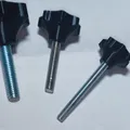 Núm vặn hình sao (Star knob) đủ kích thước M4, M5, M6, M8, M10, M12, M14 - Thumbnail 6