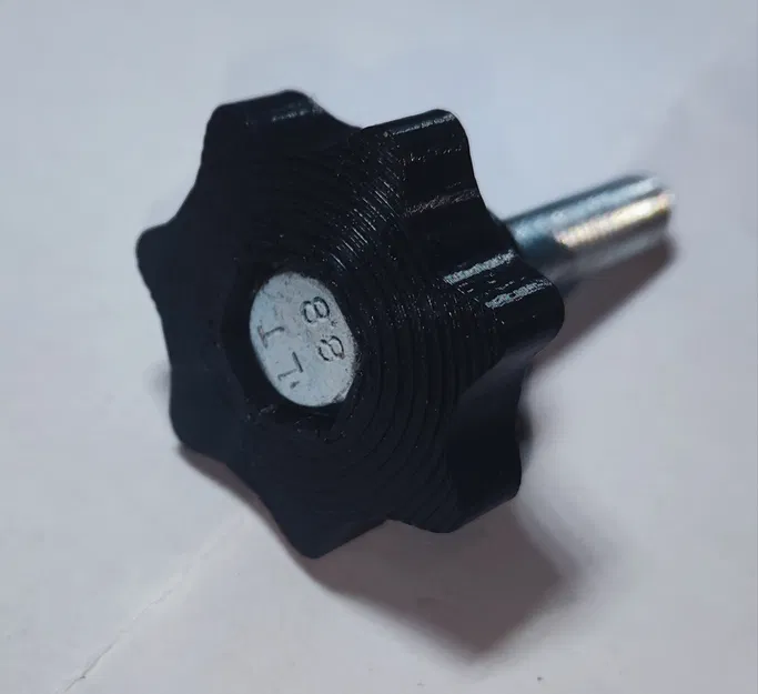 Núm vặn hình sao (Star knob) đủ kích thước M4, M5, M6, M8, M10, M12, M14 - Image 7