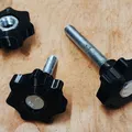 Núm vặn hình sao (Star knob) đủ kích thước M4, M5, M6, M8, M10, M12, M14 - Thumbnail 9