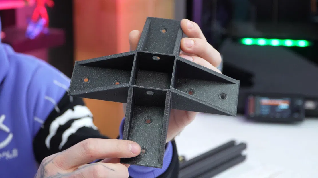 Chân đế để bàn cho nhôm định hình 4040 - Thiết kế in 3D chắc chắn - Image 2