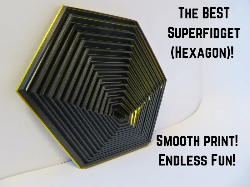 Superfidget Hexagon Twist - Đồ chơi xoắn lục giác cực đã - Image 1