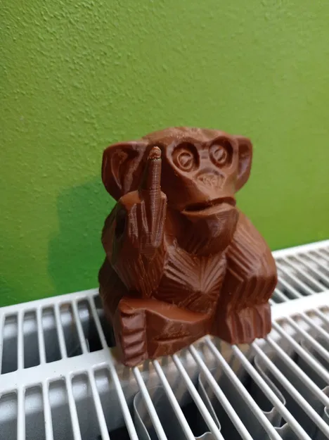 Mô hình chú khỉ cong giơ ngón tay thối - Image 6