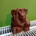 Mô hình chú khỉ cong giơ ngón tay thối - Thumbnail 6