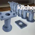 Chân tủ bếp IKEA METOD 705.560.67 - Thumbnail 1