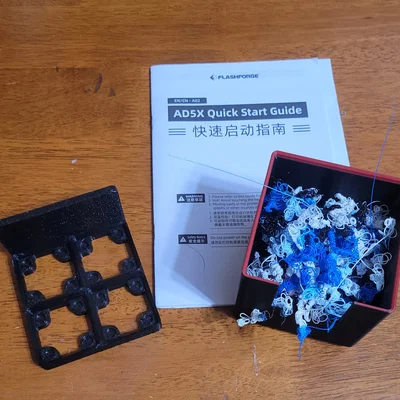 Thùng Đựng Nhựa Thải Gridfinity Cho Flashforge AD5X