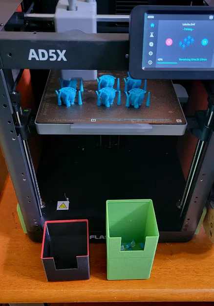 Thùng Đựng Nhựa Thải Gridfinity Cho Flashforge AD5X - Image 3