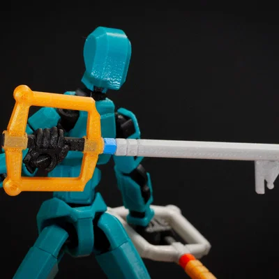 Keyblade - Kingdom Key - Kiếm cho Dummy 13