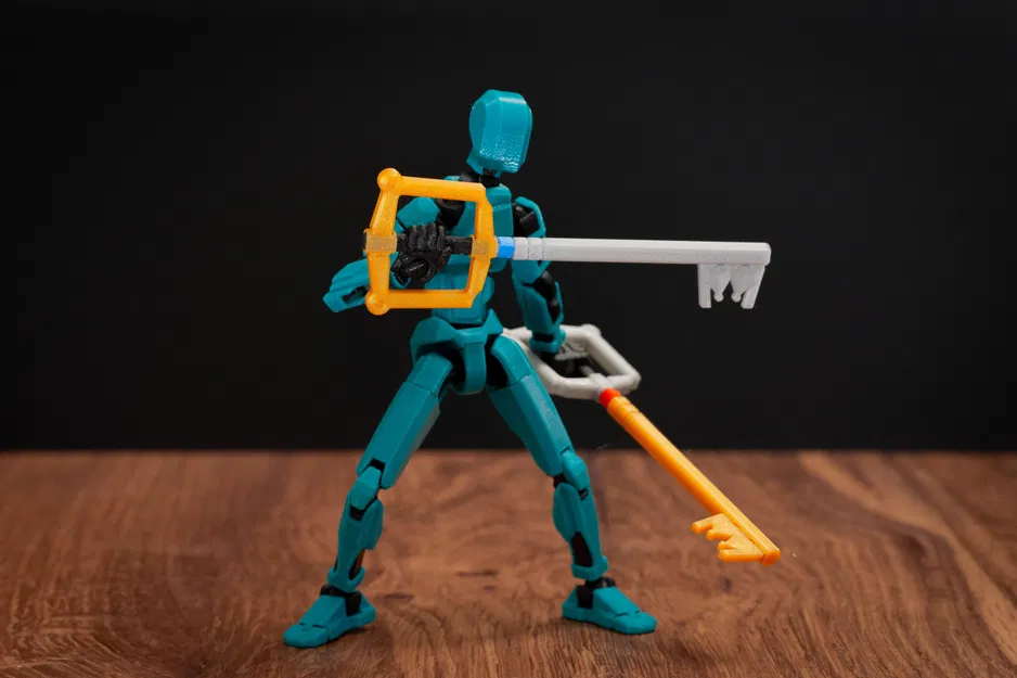 Keyblade - Kingdom Key - Kiếm cho Dummy 13 - Image 2