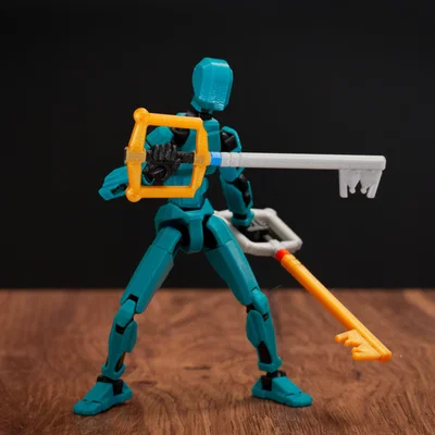 Keyblade - Kingdom Key - Kiếm cho Dummy 13