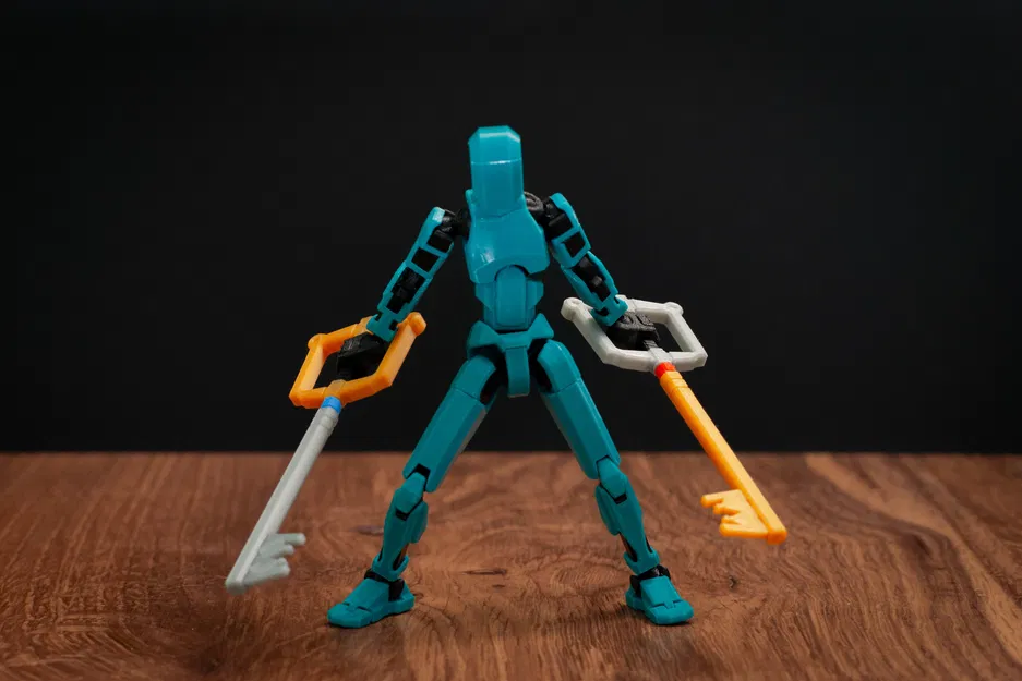 Keyblade - Kingdom Key - Kiếm cho Dummy 13 - Image 3