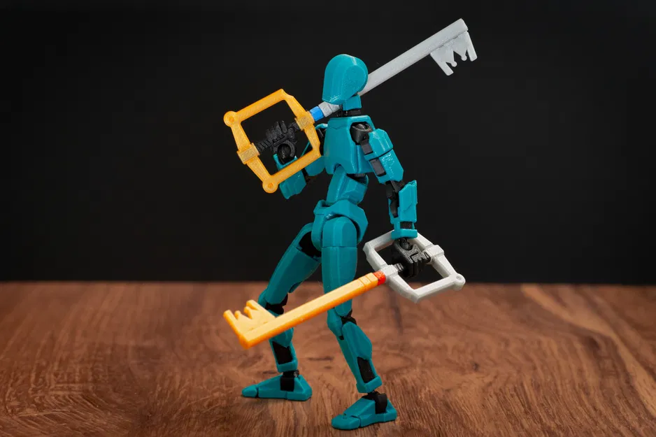 Keyblade - Kingdom Key - Kiếm cho Dummy 13 - Image 4