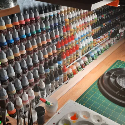 Kệ Đựng Sơn Mô Hình Dạng Mô-đun 17ml