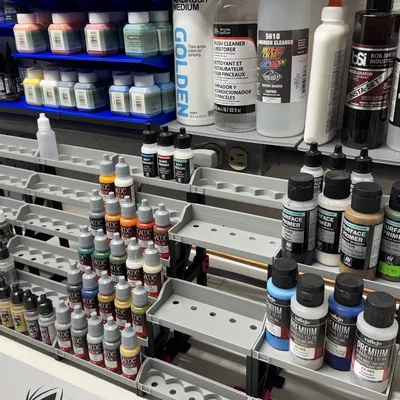 Kệ Đựng Sơn Mô Hình Tùy Biến (Modular Paint Organizer) - In 3D