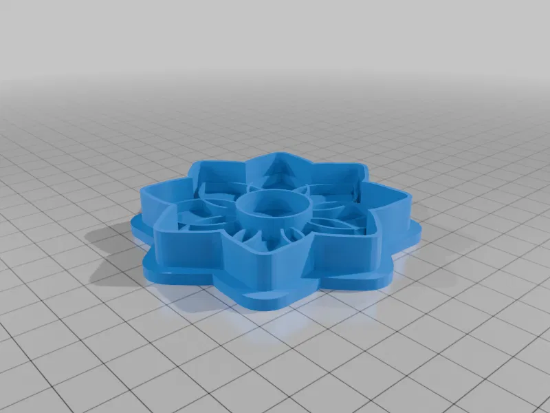 Khuôn cắt bánh quy hình hoa Linzer - Image 2