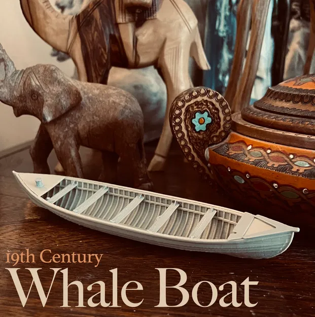Mô hình thuyền săn cá voi thế kỷ 19 - Image 1