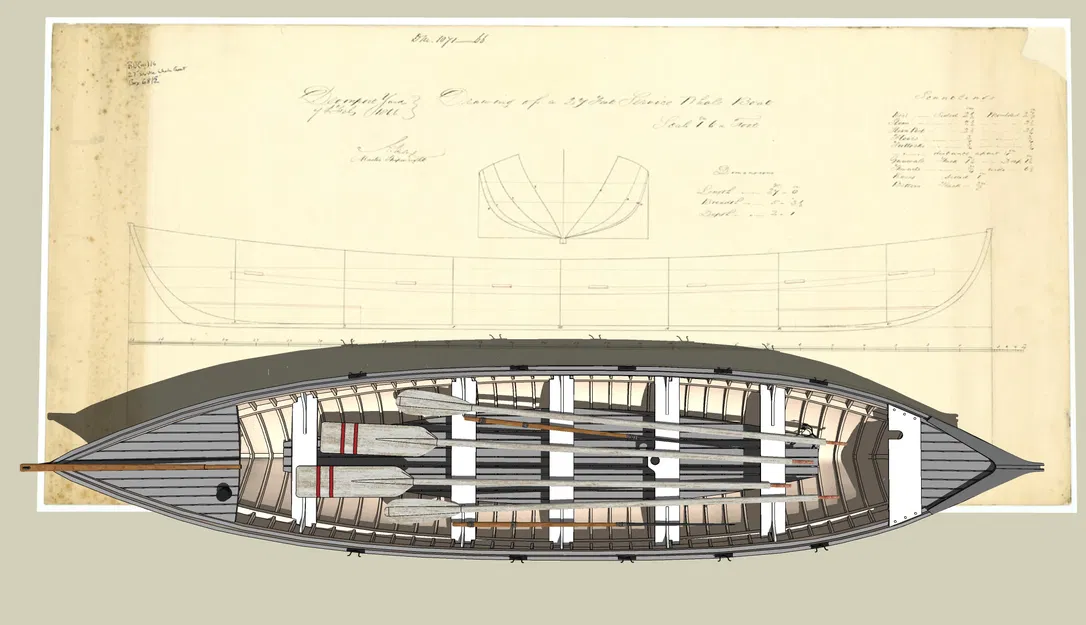 Mô hình thuyền săn cá voi thế kỷ 19 - Image 3