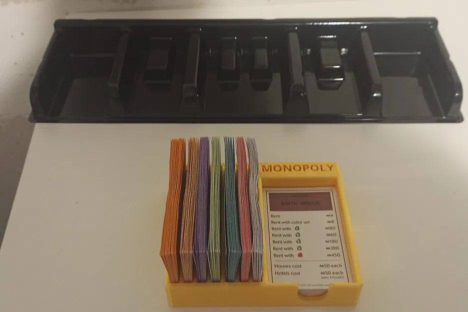 Khay Đựng Tiền Monopoly In 3D - Phụ Kiện Gọn Gàng Cho Mọi Ván Game - Image 1