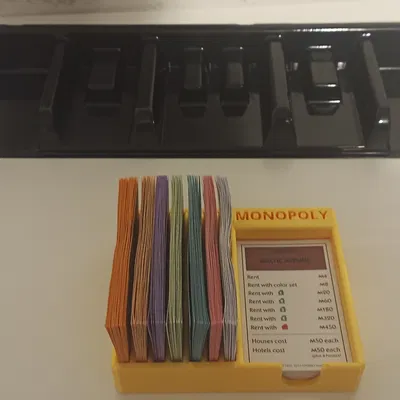 Khay Đựng Tiền Monopoly In 3D - Phụ Kiện Gọn Gàng Cho Mọi Ván Game