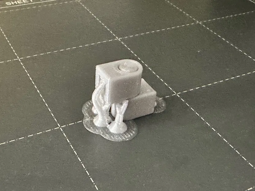 Chỉ phần bản lề trên - Cơ cấu truyền động song song hình cầu (Spherical Parallel Manipulator) - Image 1