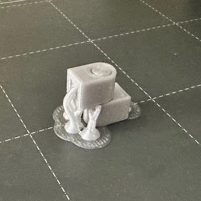 Chỉ phần bản lề trên - Cơ cấu truyền động song song hình cầu (Spherical Parallel Manipulator)