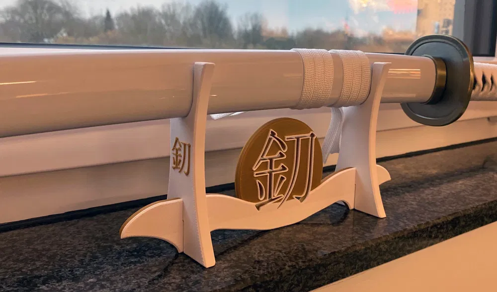 Giá đỡ kiếm KATANA chủ đề Mặt trời mọc - Image 1