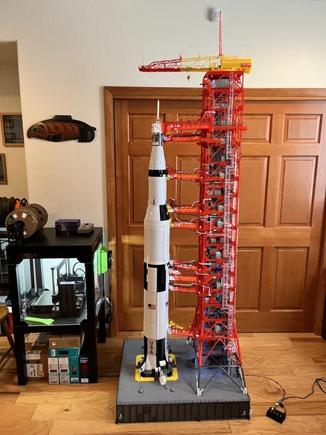 Tháp Umbilical Apollo - Mẫu mới (Tỷ lệ 1:60) - Image 1