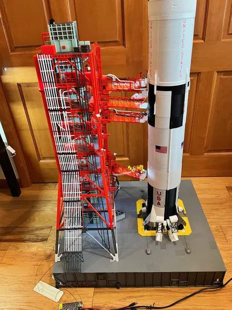 Tháp Umbilical Apollo - Mẫu mới (Tỷ lệ 1:60) - Image 17