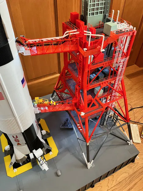 Tháp Umbilical Apollo - Mẫu mới (Tỷ lệ 1:60) - Image 18