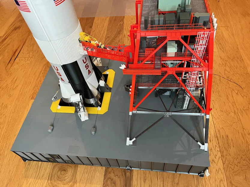 Tháp Umbilical Apollo - Mẫu mới (Tỷ lệ 1:60) - Image 21