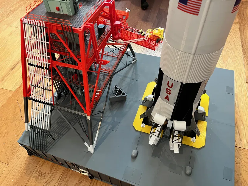 Tháp Umbilical Apollo - Mẫu mới (Tỷ lệ 1:60) - Image 22