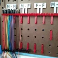 Giá treo dây điện (Jumper Wire) gắn bảng Pegboard thông minh - Thumbnail 3