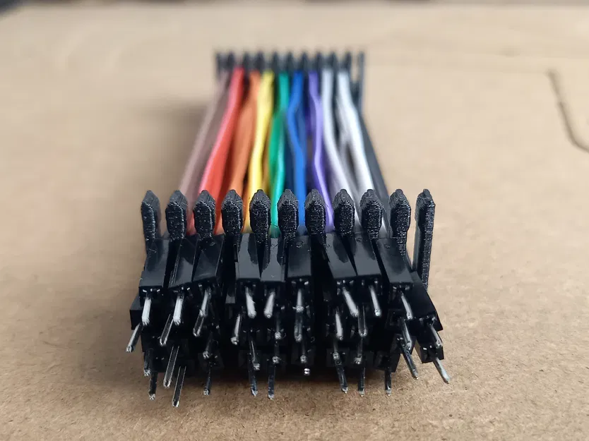 Bộ sắp xếp dây Dupont 10 & 20mm kèm móc treo Skadis tùy chọn - Image 6