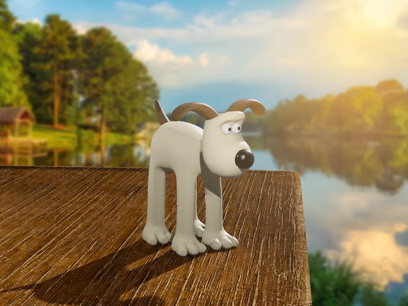 Mô hình chú chó Gromit - Image 1