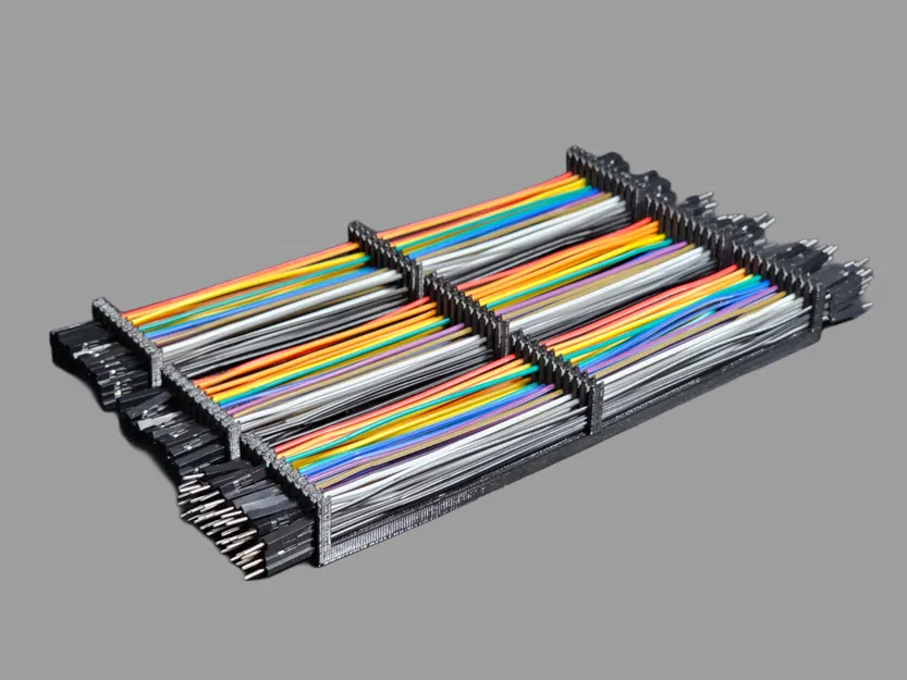 Khay sắp xếp dây cáp Dupont Elegoo tiện dụng cho bàn kỹ thuật - Image 1