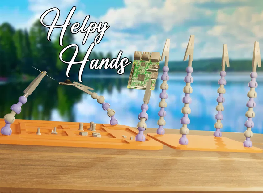 Helpy Hands - Giá đỡ hàn linh kiện điện tử - Image 1