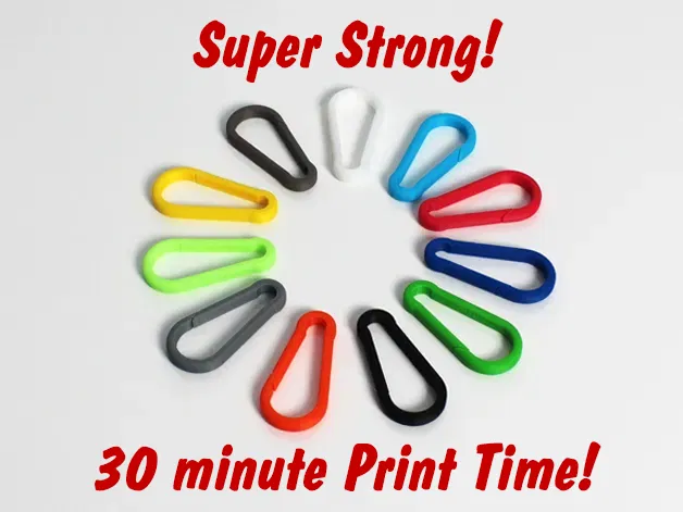 Móc khóa Carabiner siêu bền - Image 1