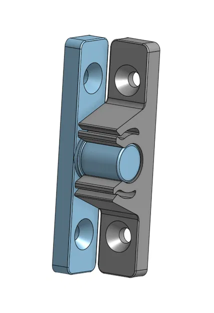 Giá đỡ bản lề xoay 3D cho mành che nắng ngoài trời DIY - Image 1